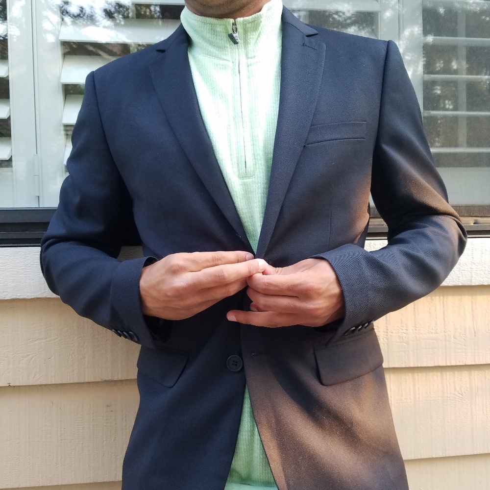 Green Cut Sleeve Sweater